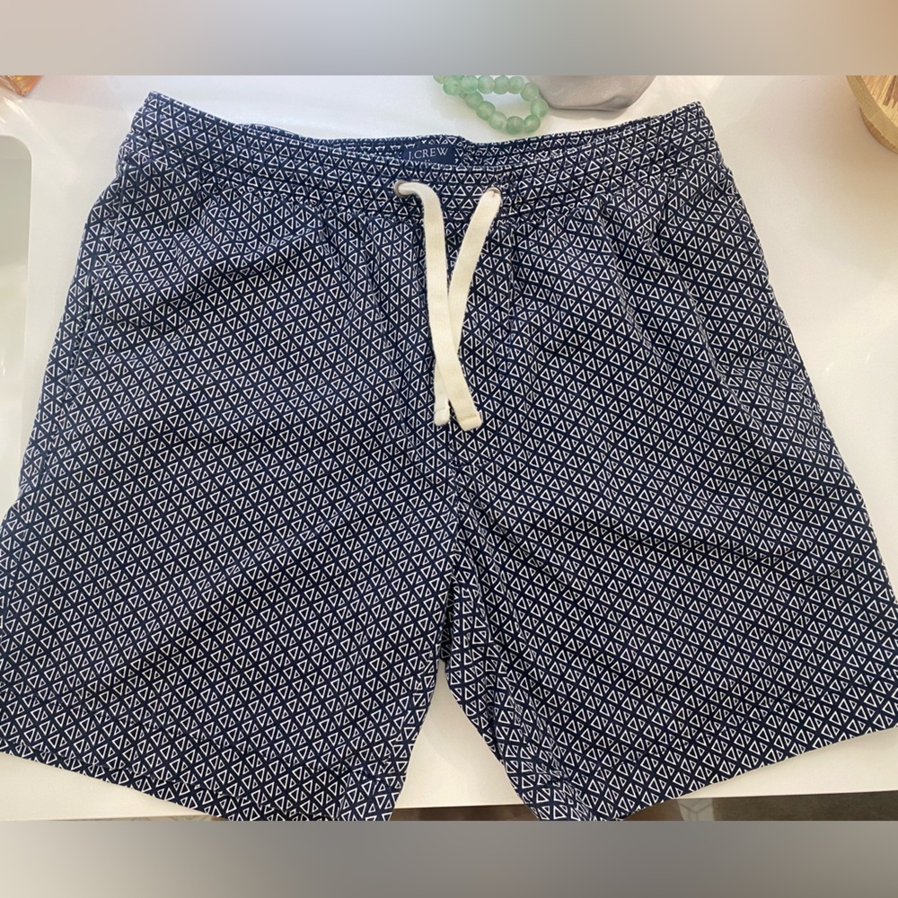 J. Crew Navy Geometric Women's Shorts